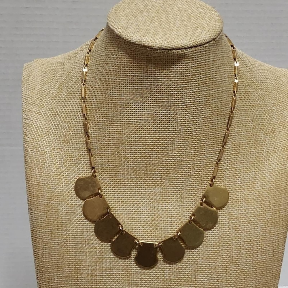 J. CREW‎ gold bibb necklace